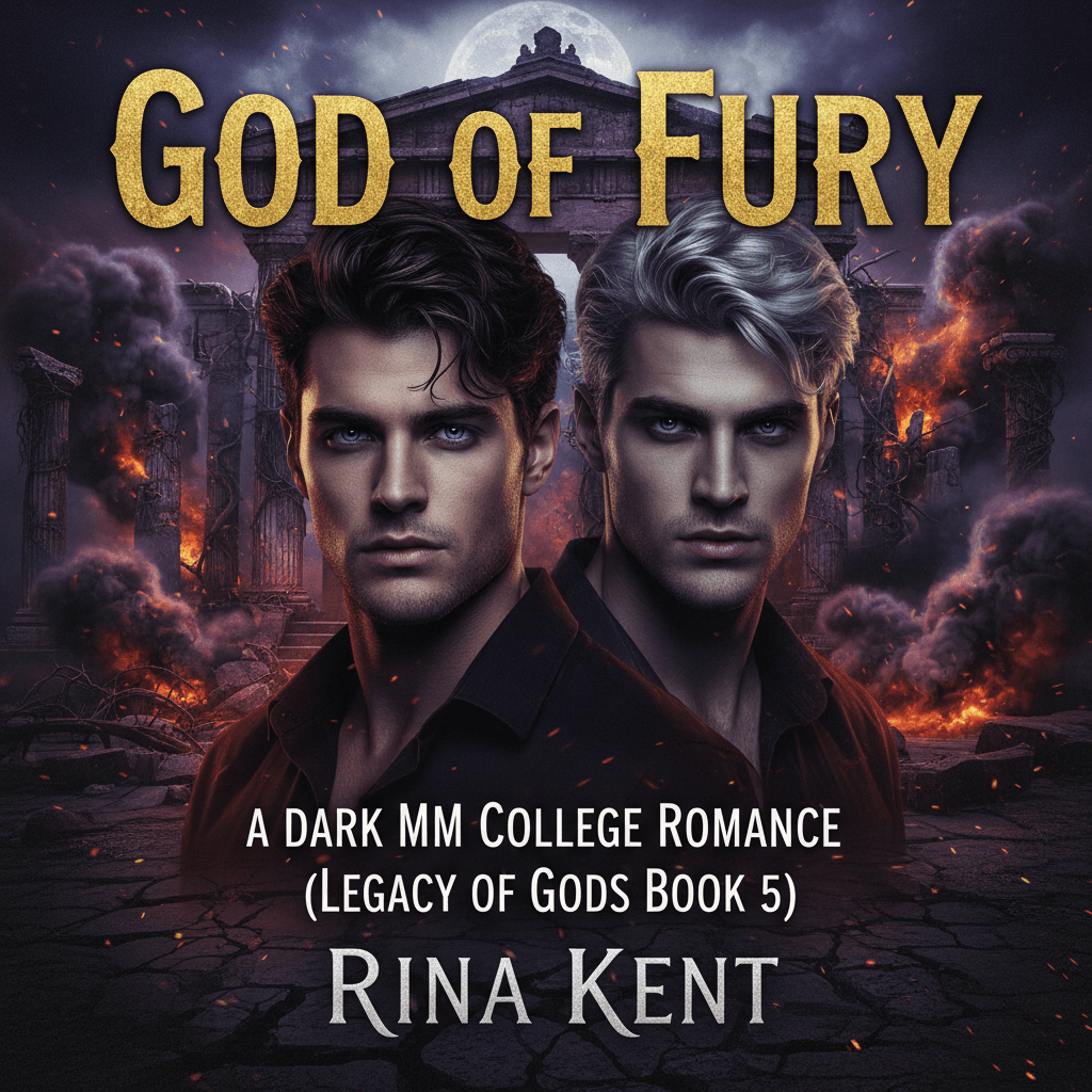 God of Fury: A Dark MM College Romance (Legacy of Gods Book 5) — Rina Kent