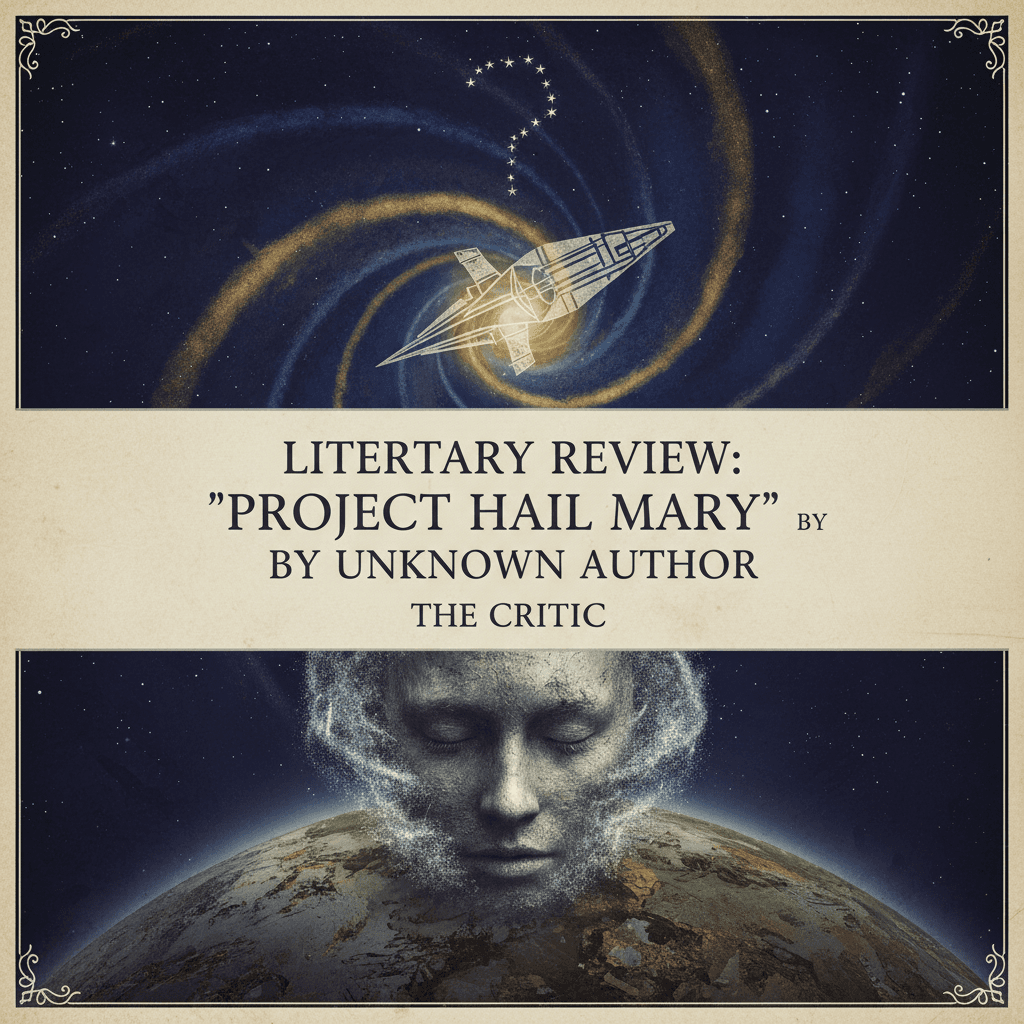 Project Hail Mary: Humanity's Silent Odyssey in the Void