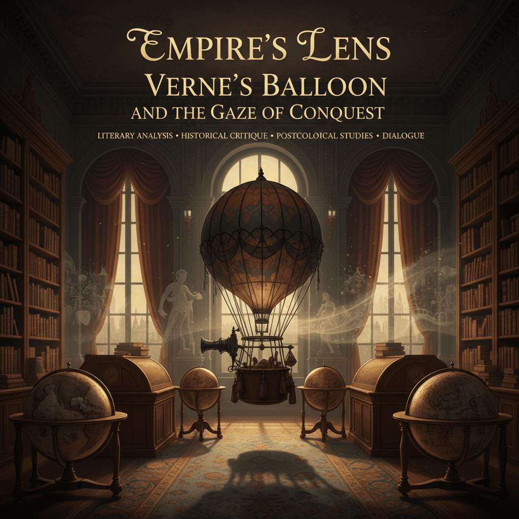 Empire's Lens: Verne's Balloon and the Gaze of Conquest