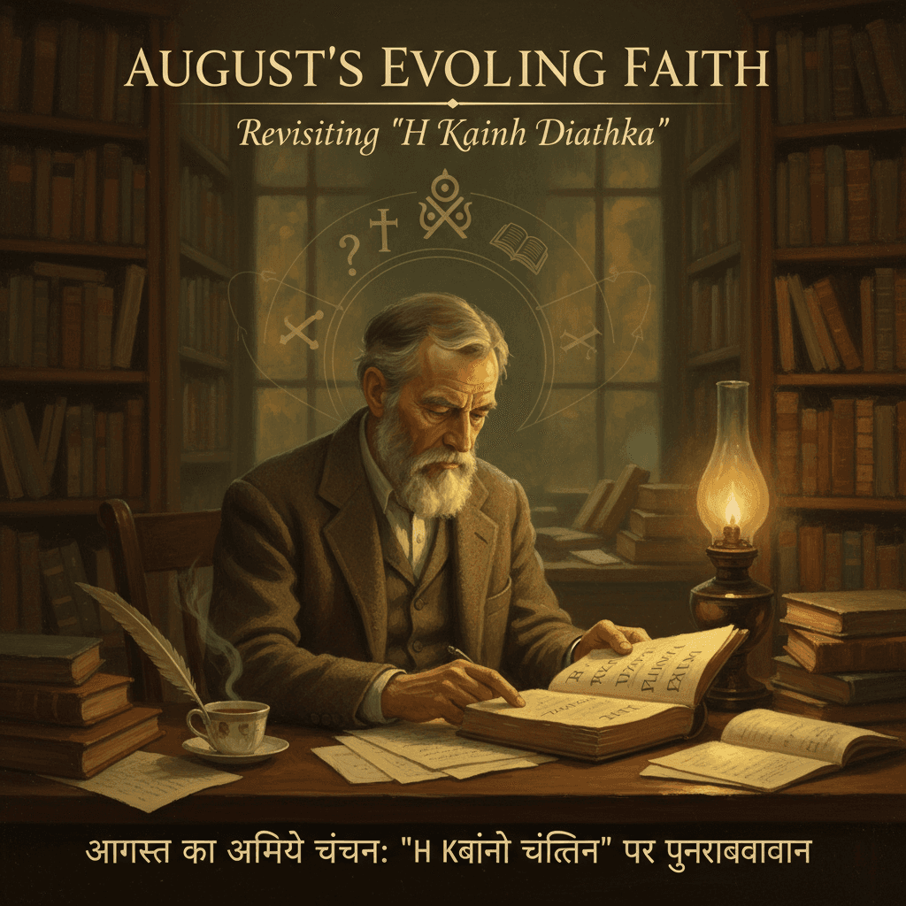 August's Evolving Faith: Revisiting 'Η Καινή Διαθήκη'