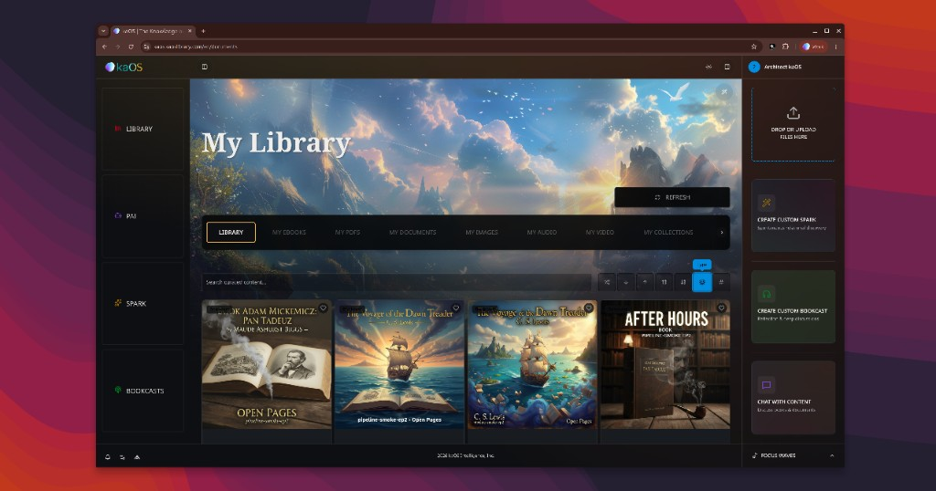 The kaOS Library